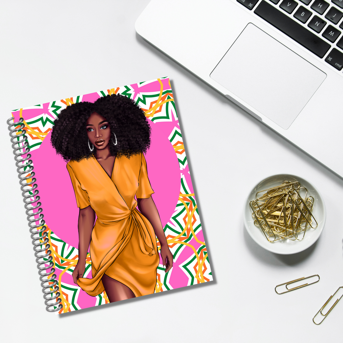 Spiral Bound Notebook -Yellow Acceptance