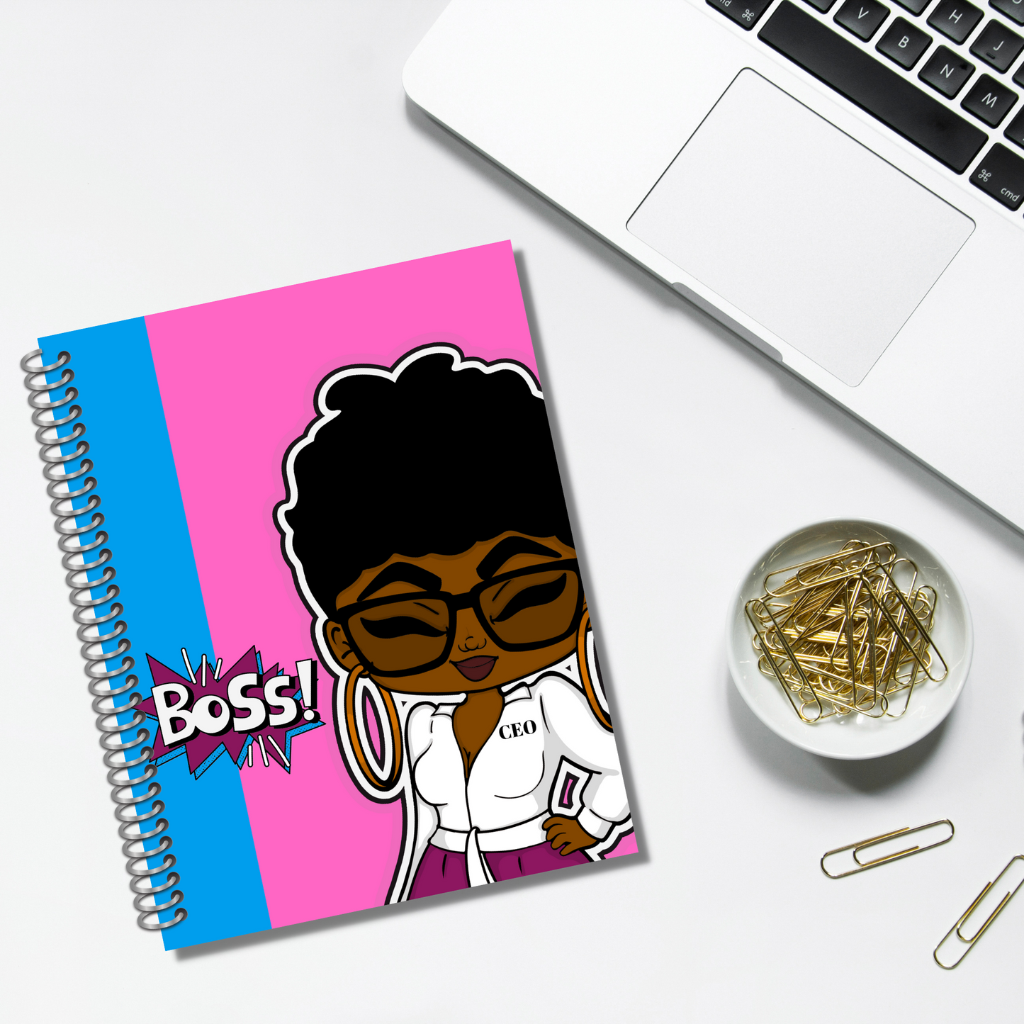 Spiral Bound Notebook - Boss