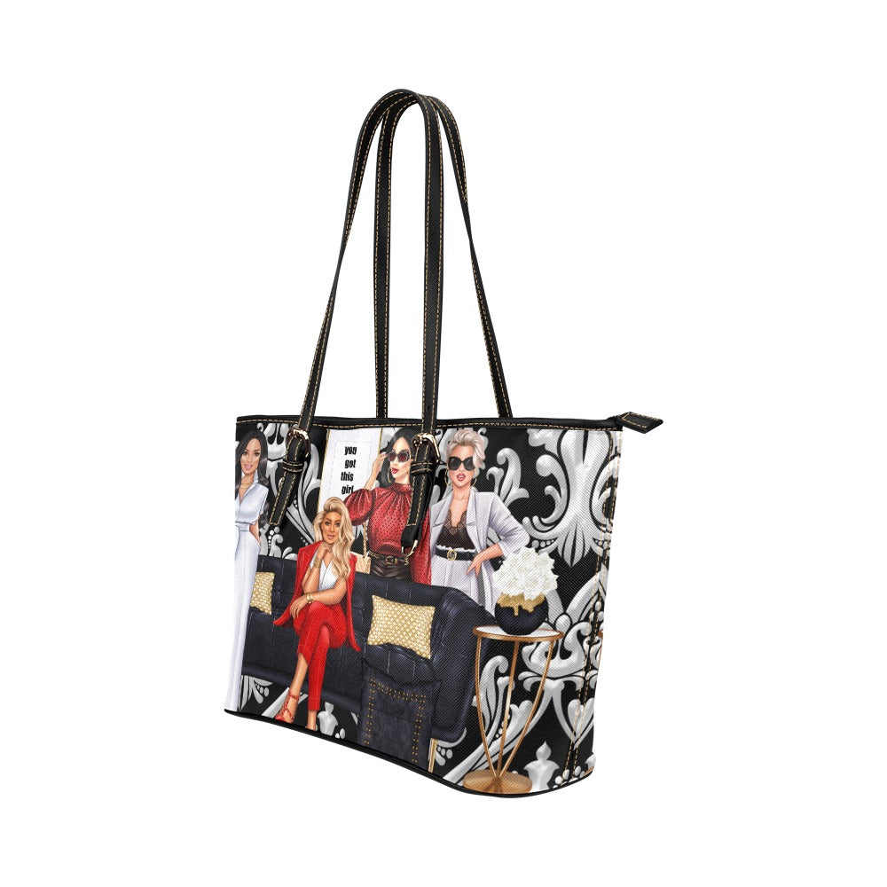 Tote -Boss - Black and White