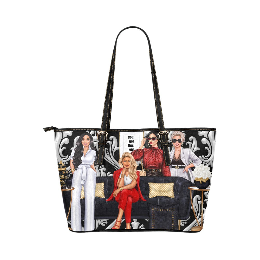 Tote -Boss - Black and White