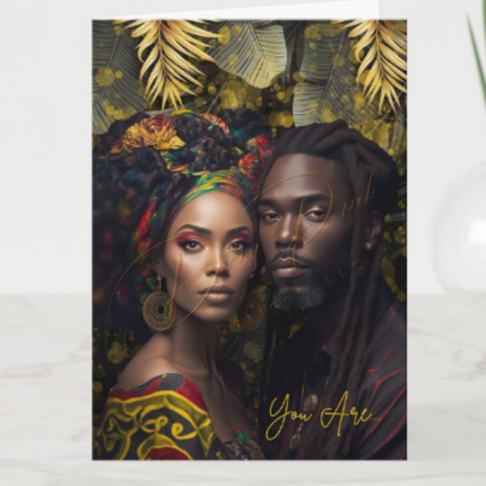 Greeting Card - Black Love | You Are...