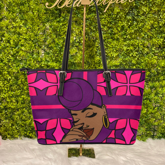 Tote - Queen - Purple and Pink